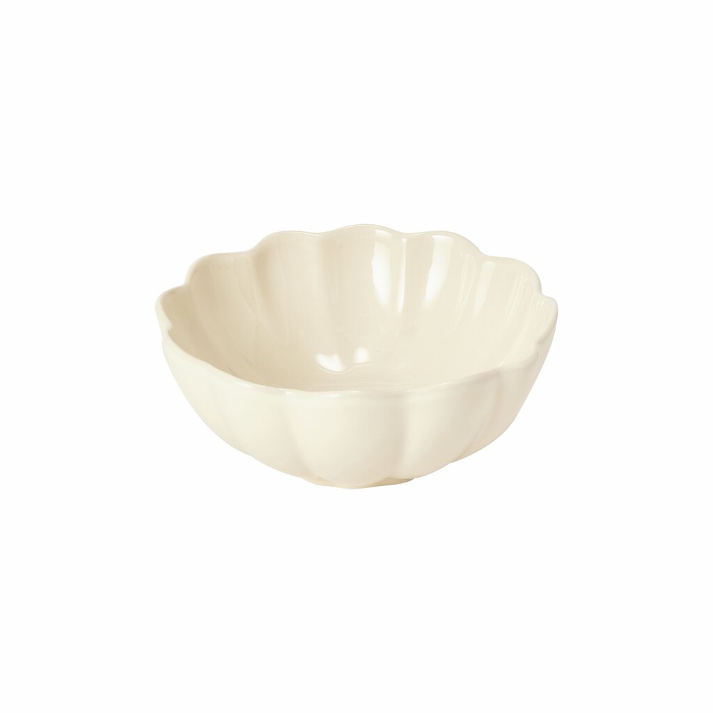 LOTUS DIPSKÅL 12CM, KREMHVIT