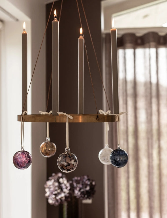 Glass Decoration, Blush Mixed