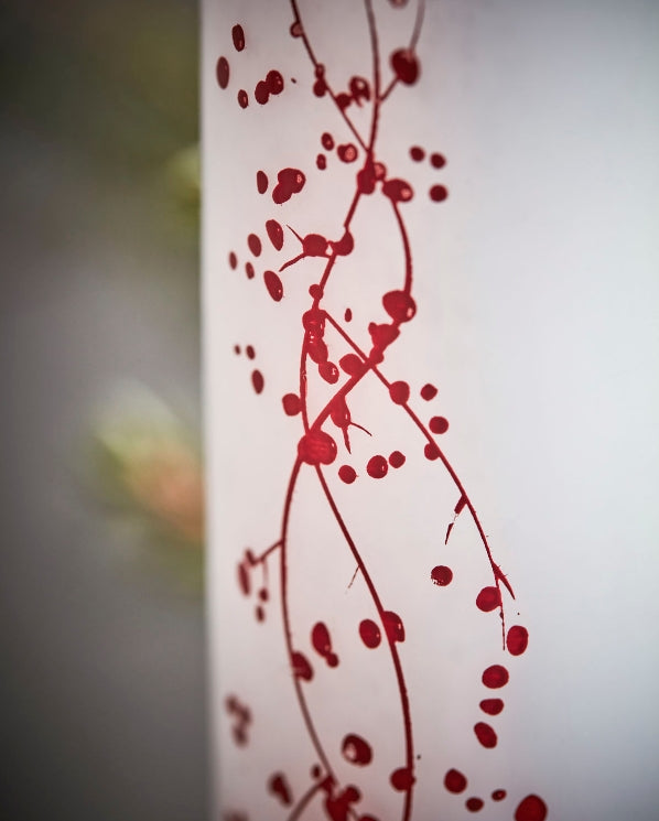 Days Kalenderlys Rød, 25cm