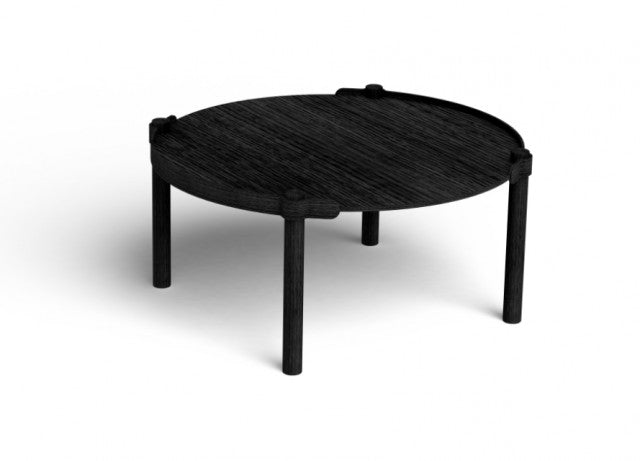 Woody Bord Ø80cm, Sort