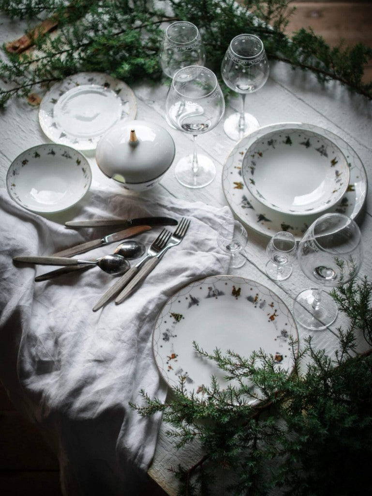 Wik & Walsøe Julemorgen Story tallerken, 28 cm