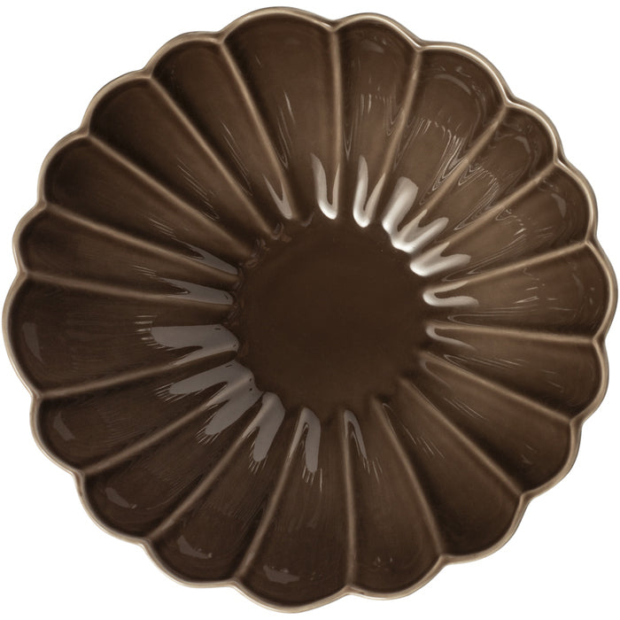 LOTUS SALATSKÅL 26,5CM, BRUN
