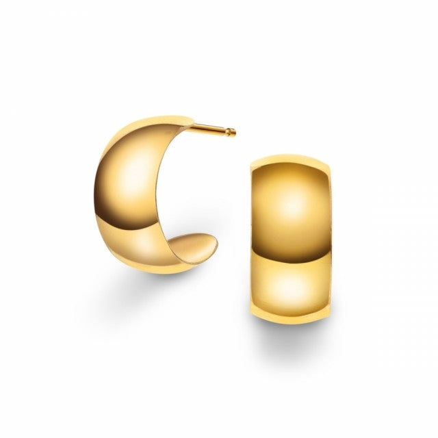 Øredobber i gull, 5 mm