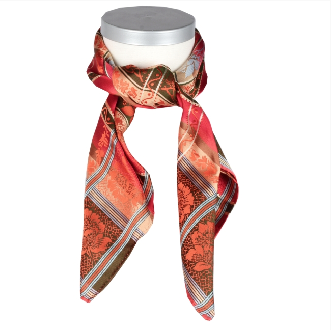 EUFEMIA SILKESKJERF, 70X70 CM