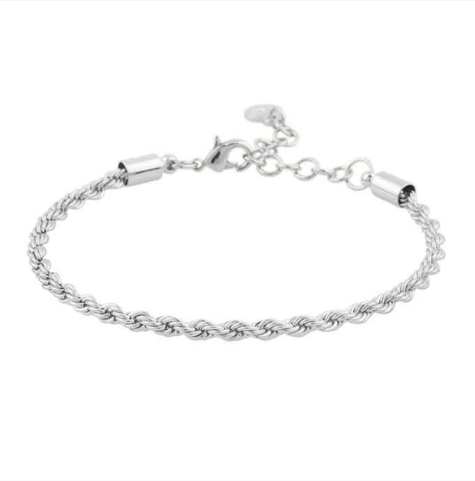 EXIBIT FORSØLVET ARMBÅND