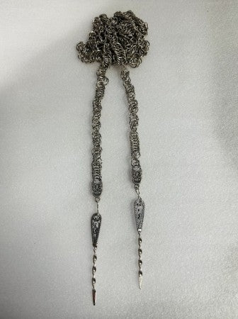 Fjordsylv Breikjede 1,2m m/Spydfiligran, oksidert