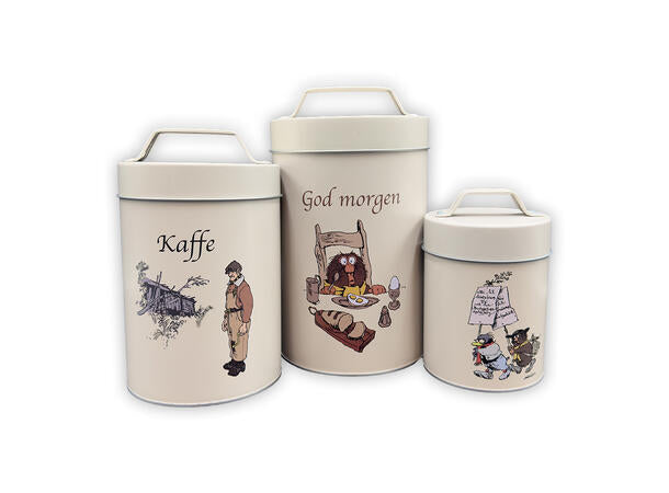 Flåklypa Flåklypa oppbevaringsbokser, 3 stk