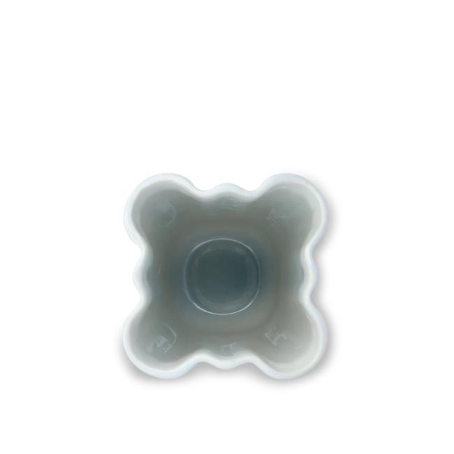 Kähler Hammershøi Unfold Vase Blå, H16,5