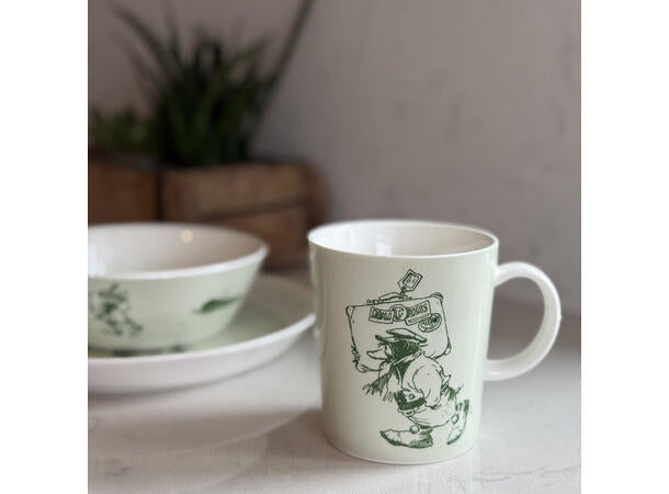 Flåklypa Flåklypa asjett 20cm, Solan i Italia