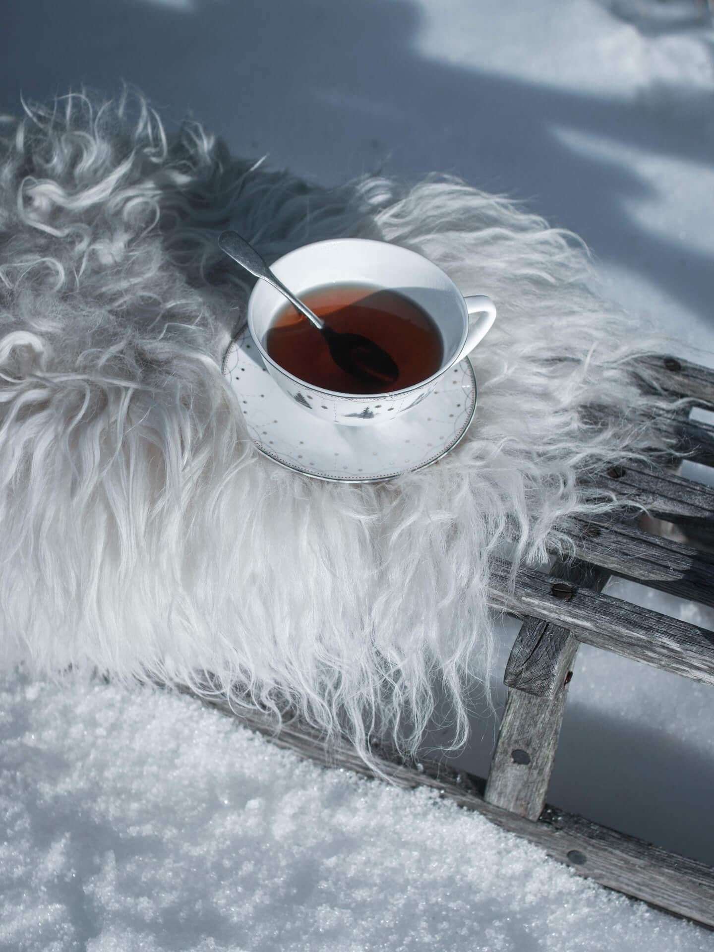 Julemorgen Story tekopp med skål, 40 cl