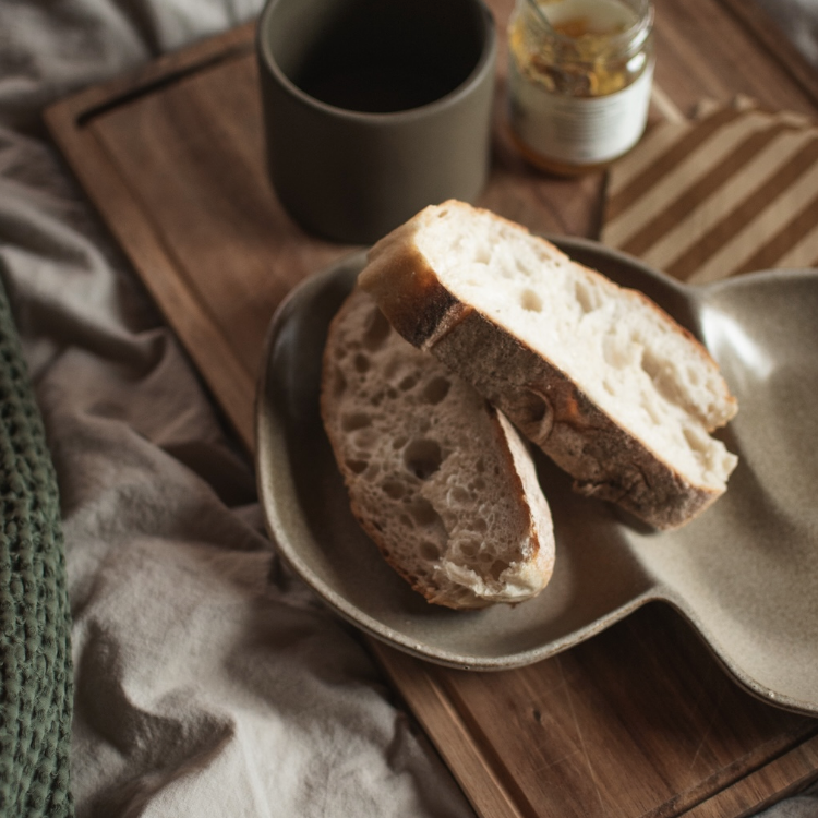 BUN PLATE, BEIGE