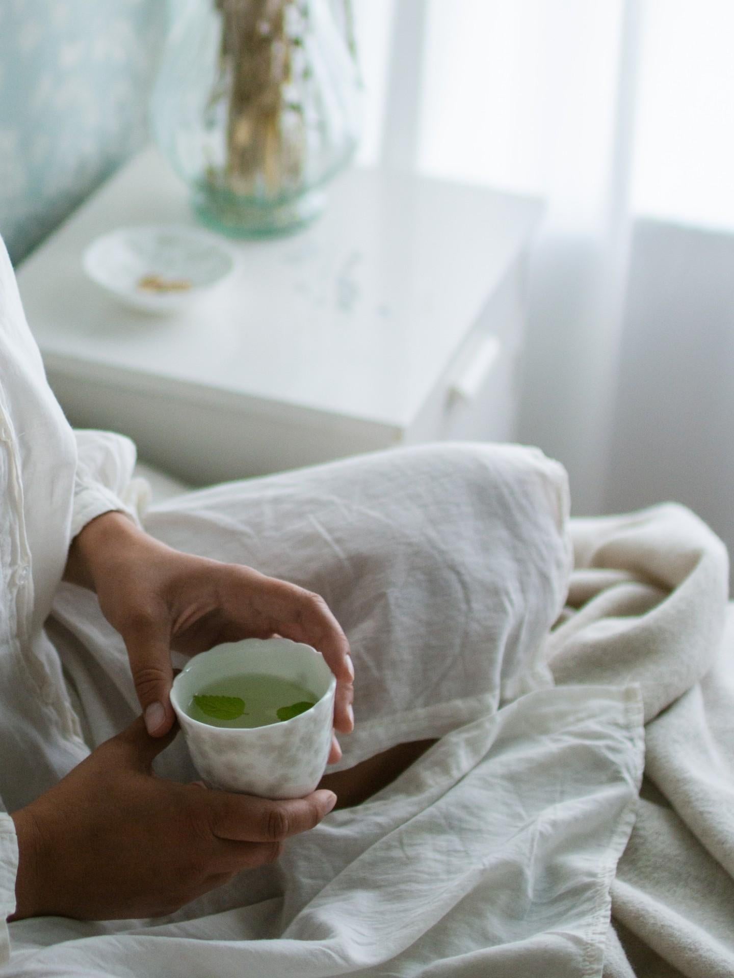 Slåpeblom varmgrå kopp uten hank 20 cl, 2 pakk