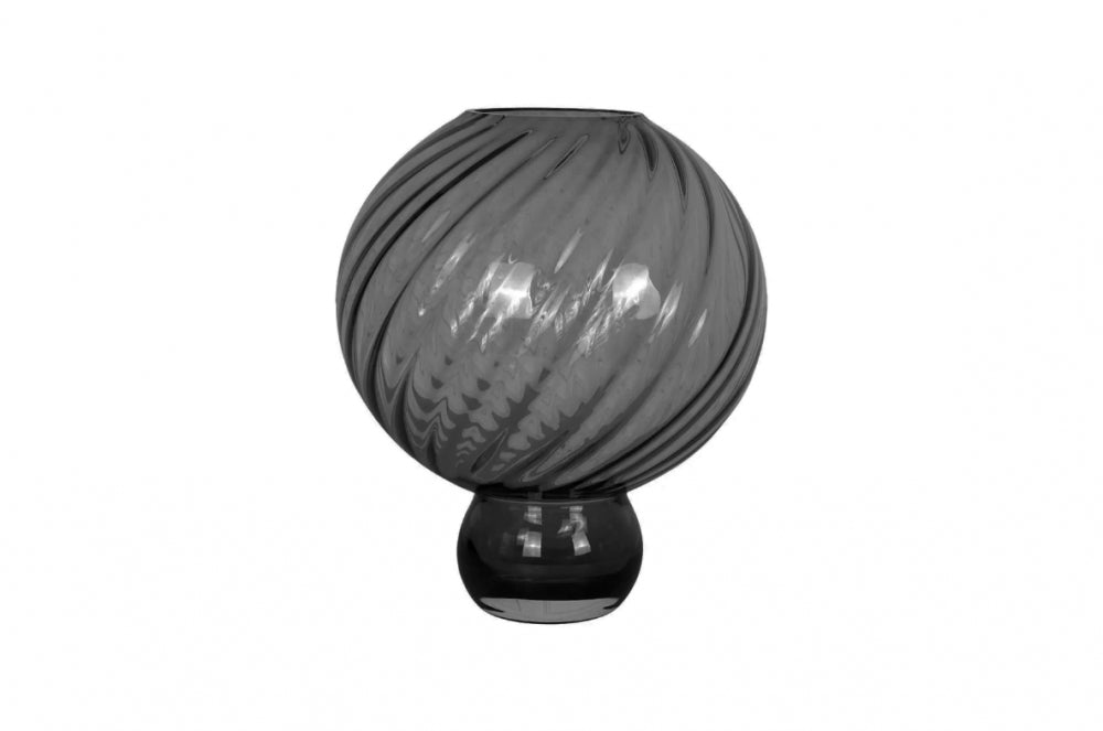 Meadow Swirl Vase Large, Grey