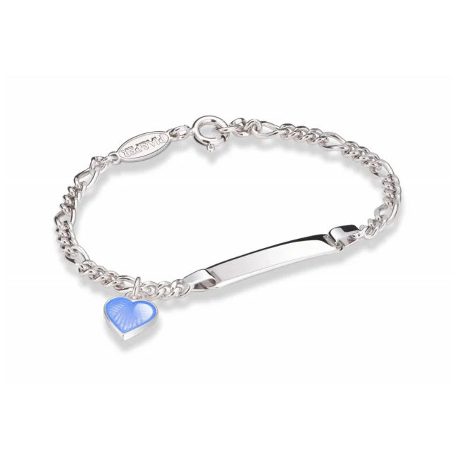 ID-armbånd, Lyseblått hjerte