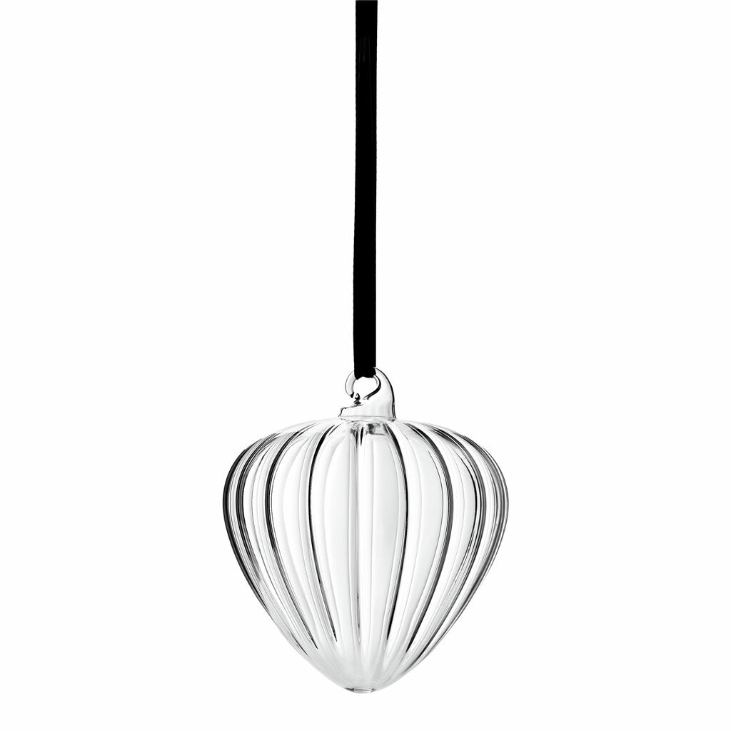 HAZEL dekorkule 10 cm, Klar