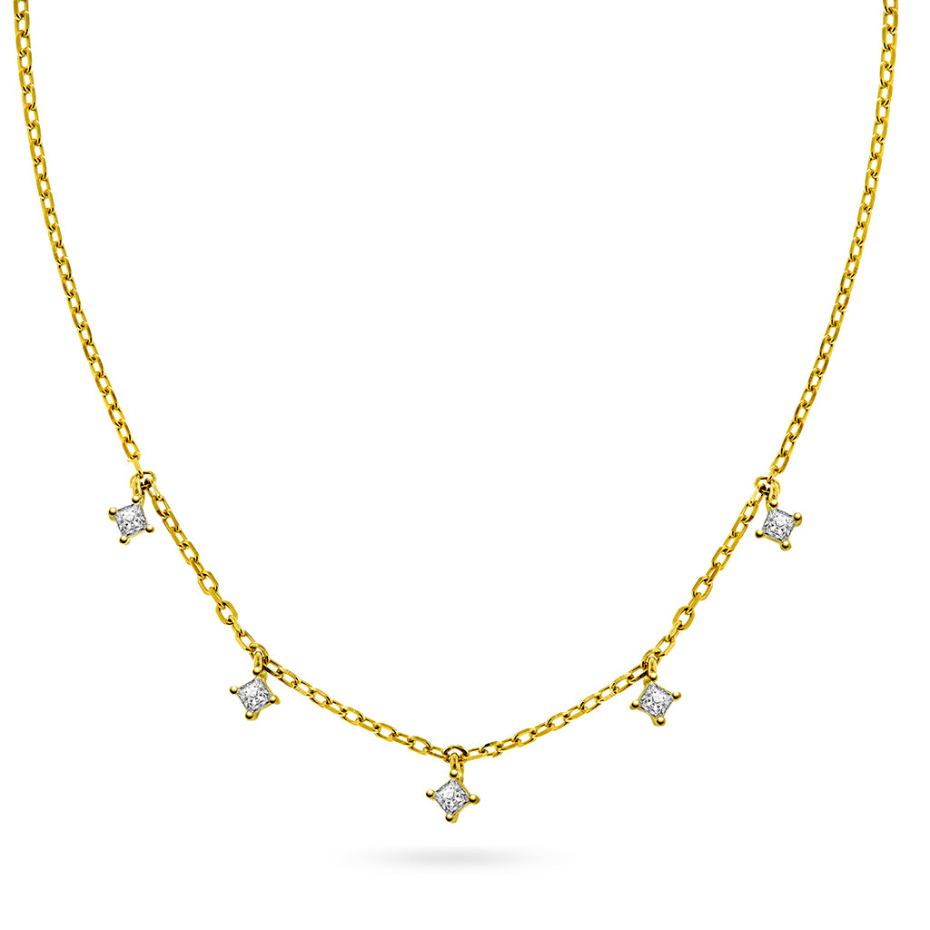 Oasis smykke i sølv med zirkonia