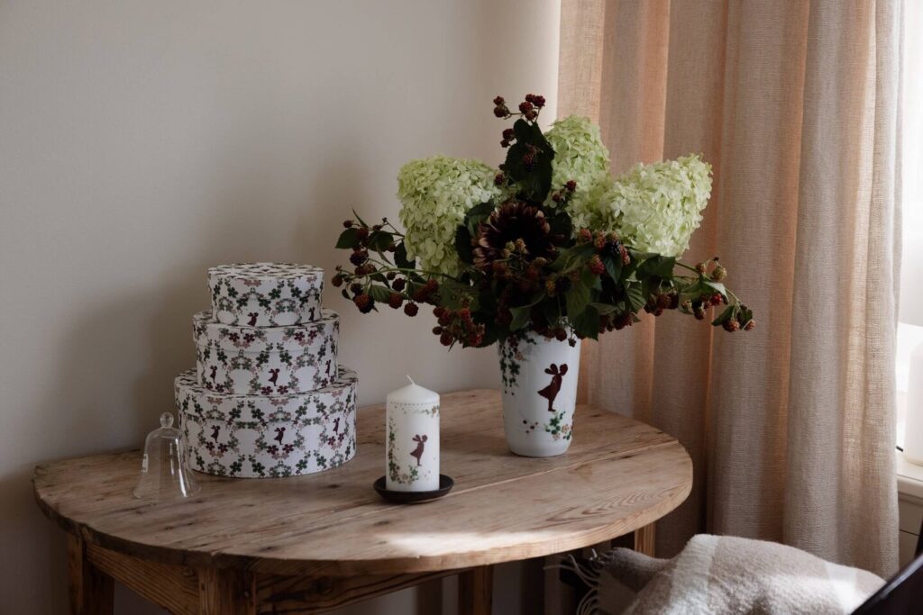 Wik & Walsøe Alveblomst lys, 7x14 cm