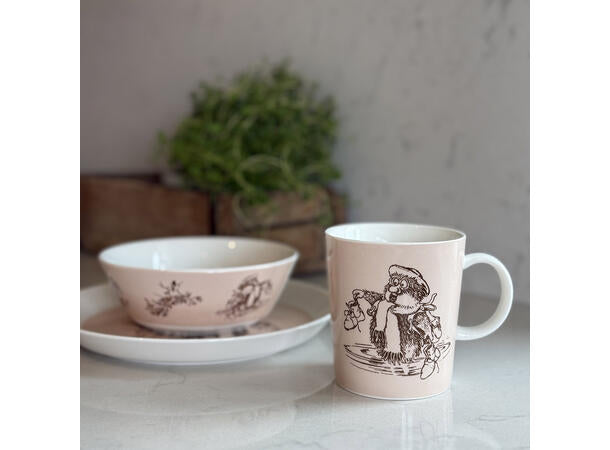 Flåklypa Flåklypa asjett 20cm, Ludvig i Åsgårdstrand