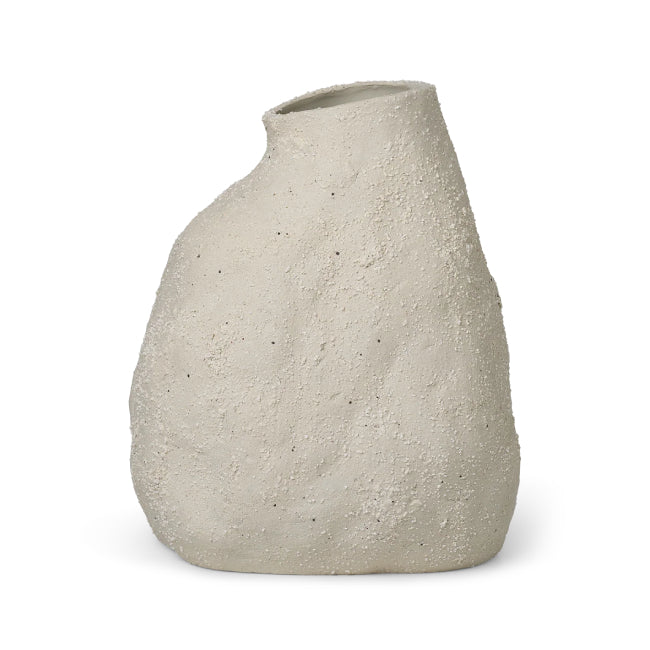 Vulca Vase Medium, Off-White