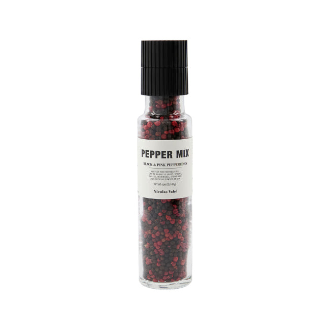Pepper mix, Sort & Rosa
