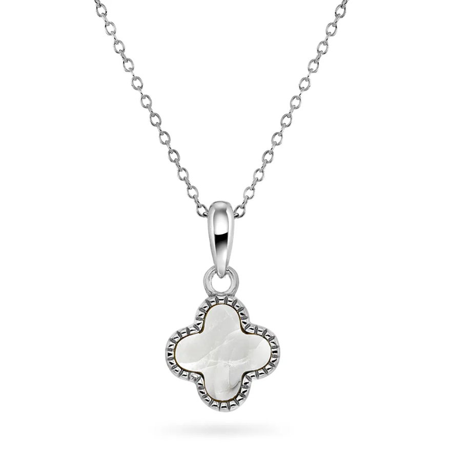 Smykke i sølv, Hvit kløver