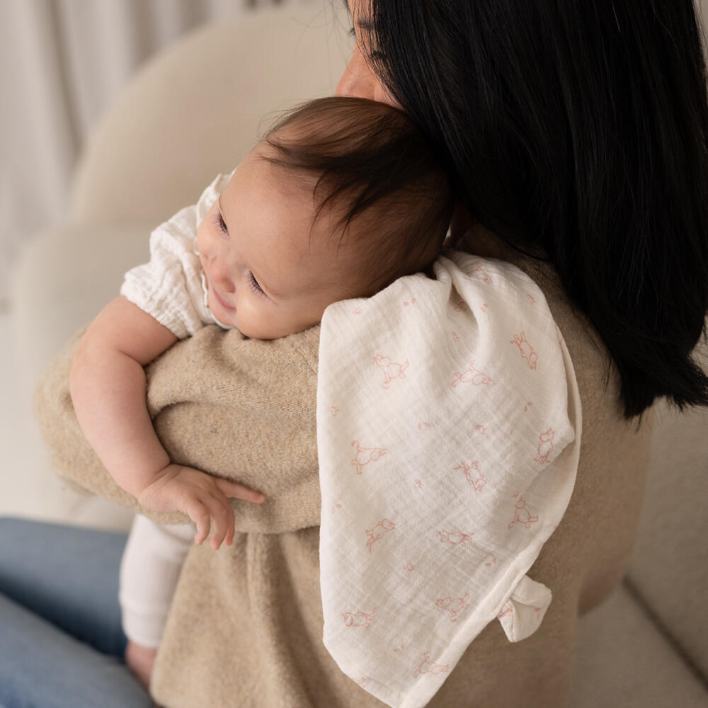 Mummi babyklut rosa, 2 stk