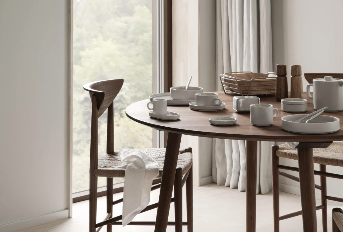 Pilar espressokopp med fat 2-stk.