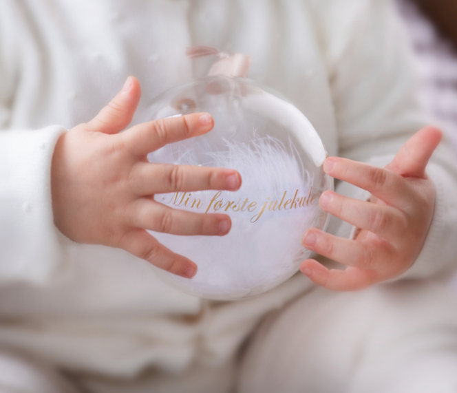 Min første julekule, 10cm