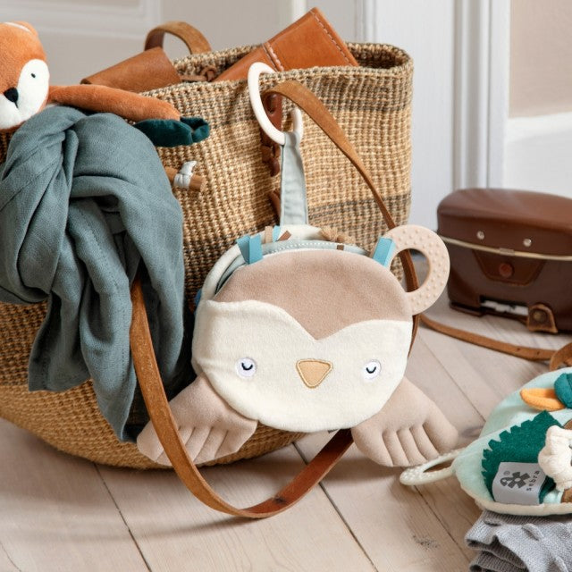 Aktivitetsbok med oppheng, Uglen Blinky