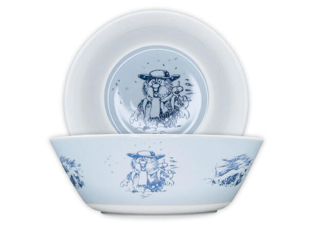 Flåklypa Flåklypa skål 14cm, Ludvig i snøføyka