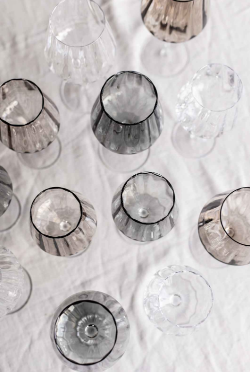 Meadow Hvitvinsglass, Grey