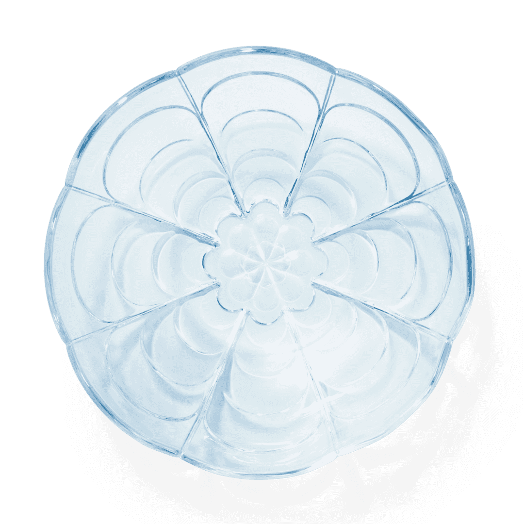 LILY SKÅL 23CM, BLUE IRIS