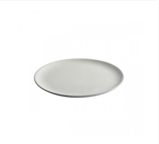 Raw Frokosttallerken Arctic White, 23cm
