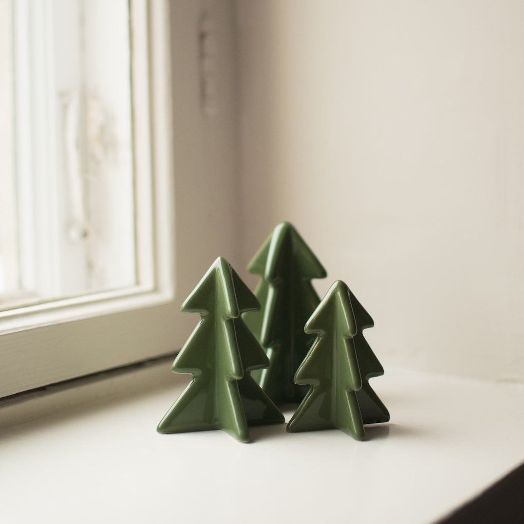 Winter Tree Medium, Green