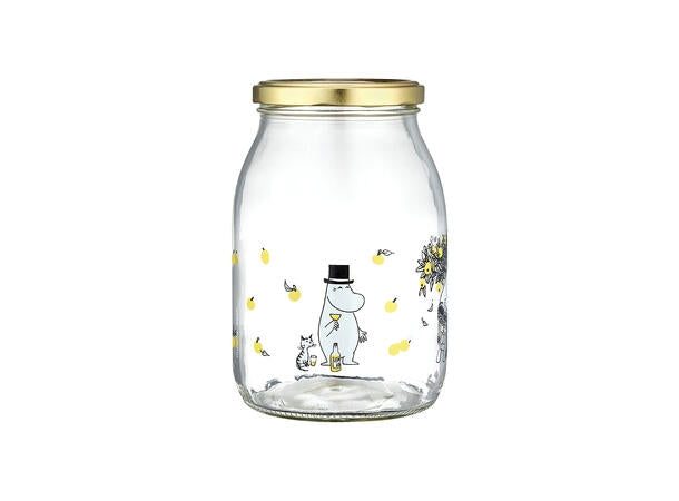 MUMMI GLASSKRUKKE + KLISTREMERKER, 1L