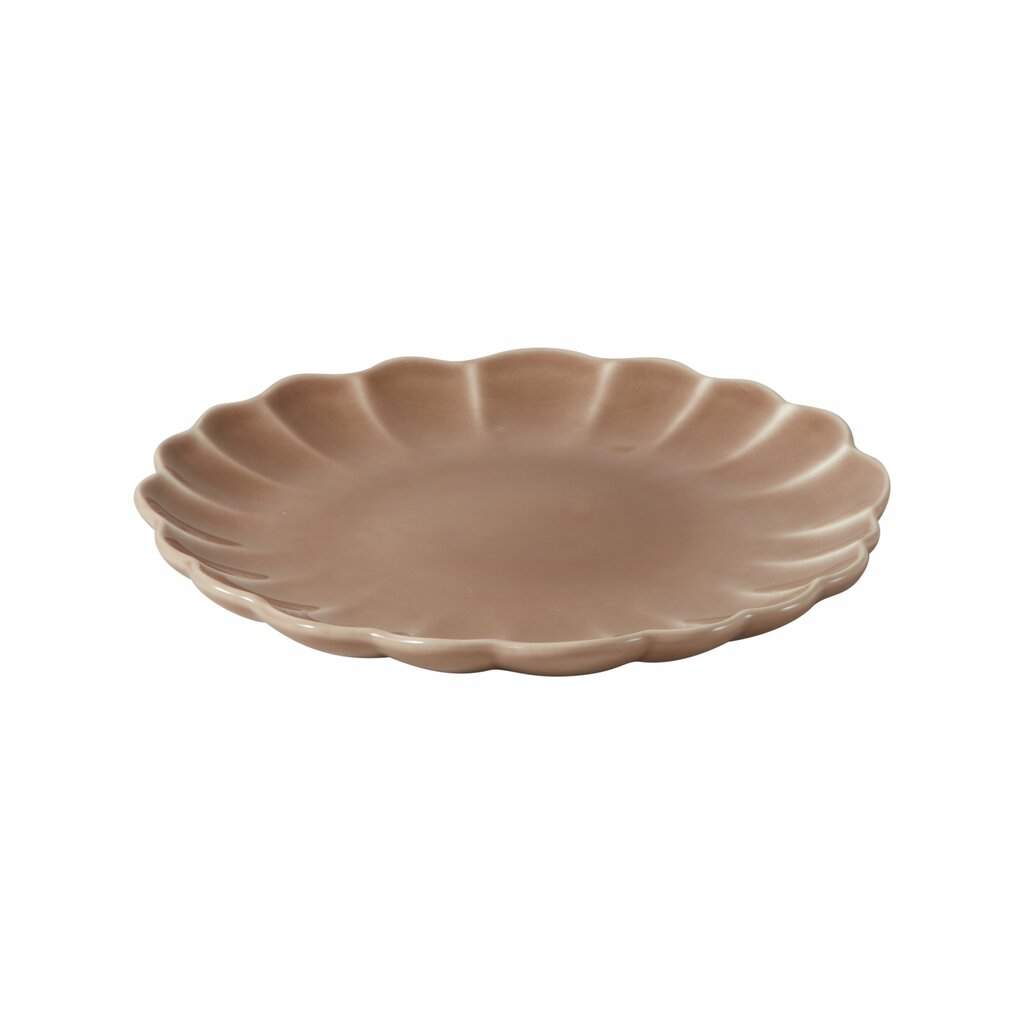 LOTUS TALLERKEN 27CM, BRUN