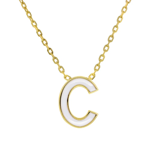 SMYKKE I SØLV BOKSTAV C