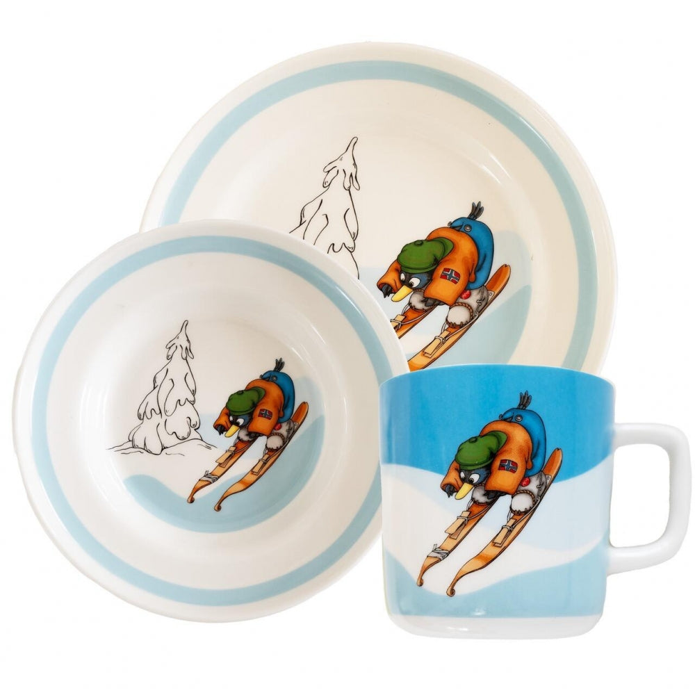 FLÅKLYPA BARNESERVISE 3 DELER, SOLAN