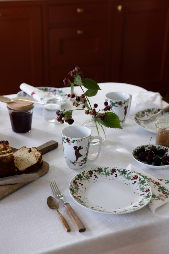 Wik & Walsøe Alveblomst asjett, 21 cm