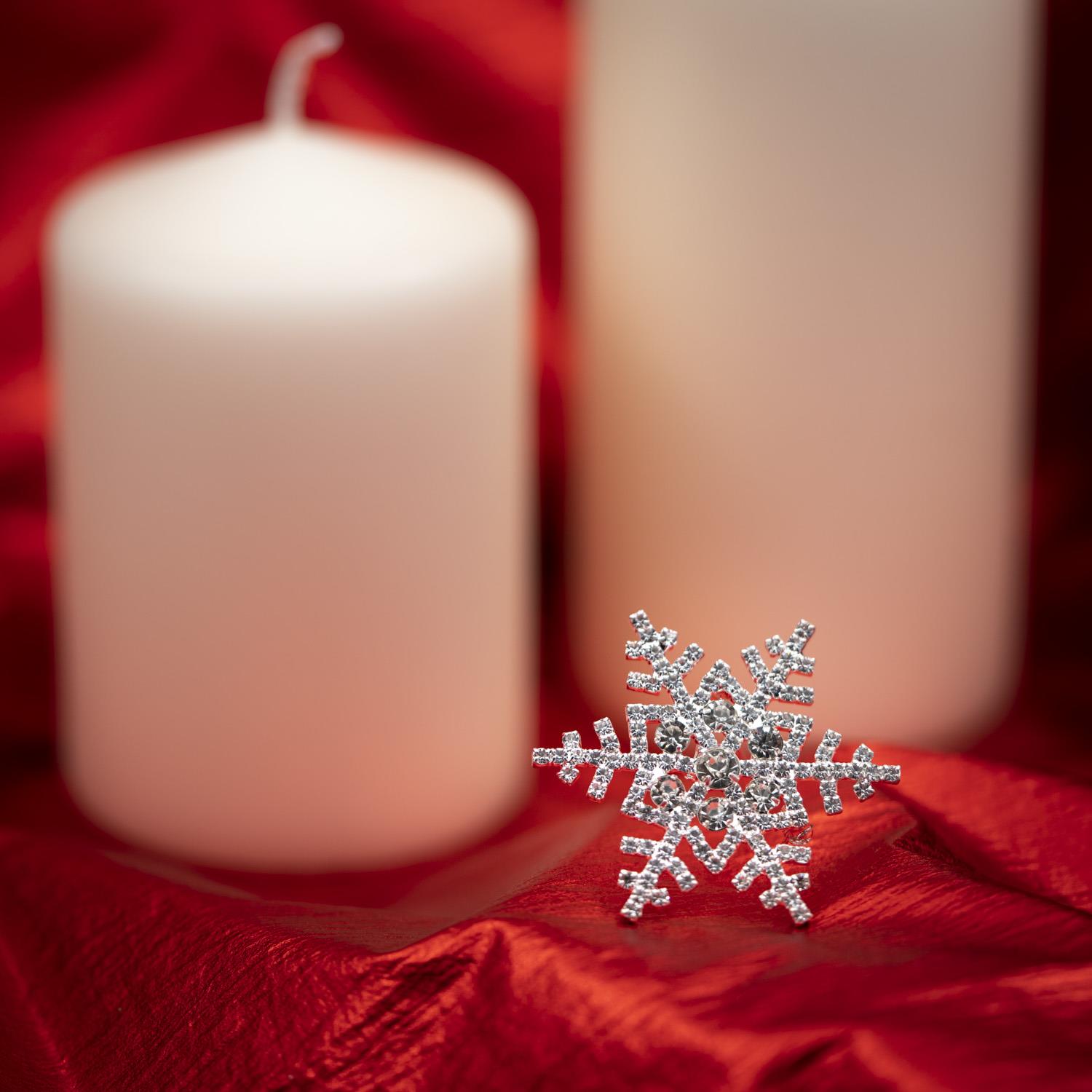 Julenål Snøstjerne