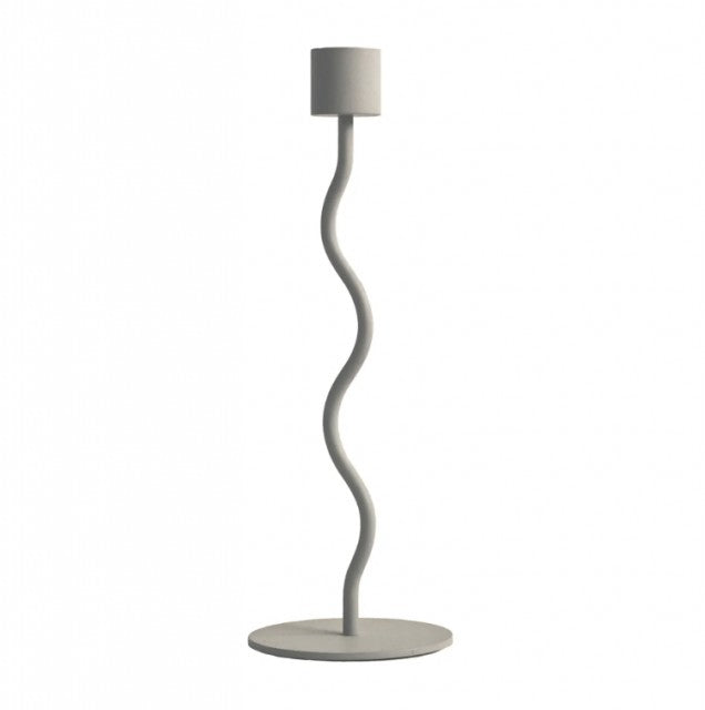 Curved Lysestake 23cm, Sand