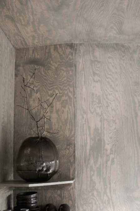 PEBBLE VASE LARGE, BRUN