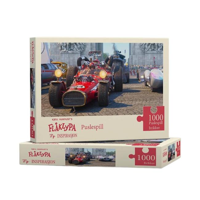 Flåklypa puslespill «Il Tempo», 1000 brikker