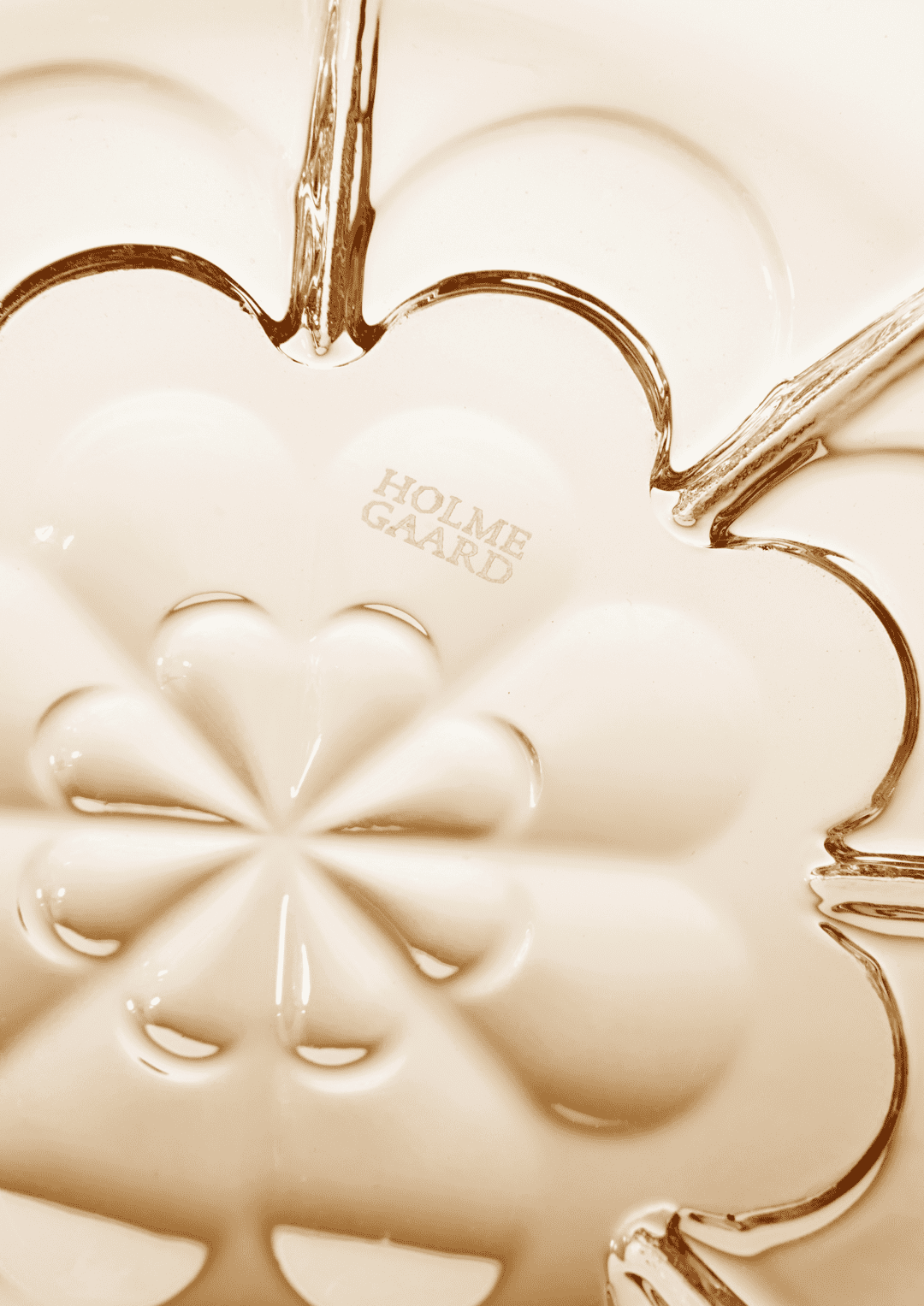 LILY SKÅL 23CM, TOFFEE ROSE