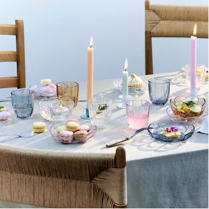 LILY VANNGLASS 2 STK, BLUE IRIS