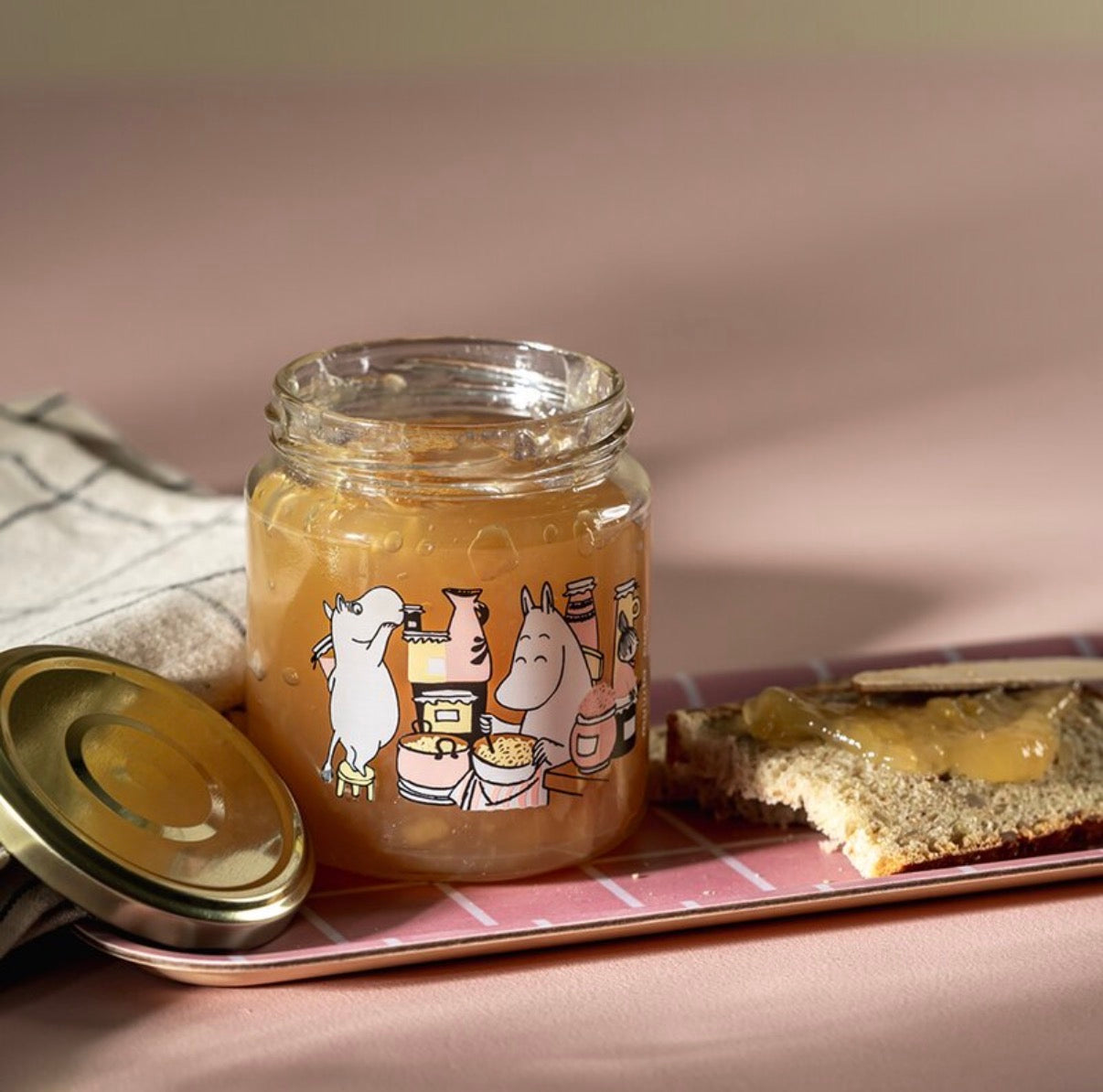 MUMMI GLASSKRUKKE + KLISTREMERKER, 0,3L
