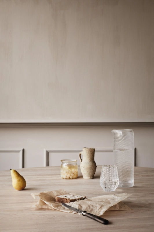 Twisted Drinking Glass, Clear