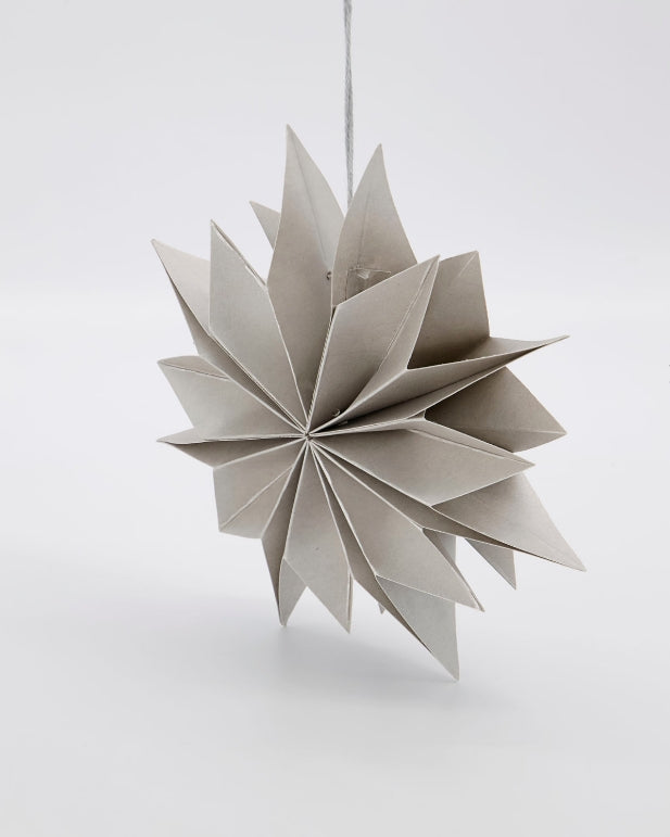 Capella Papirstjerne Perlehvit, 20cm