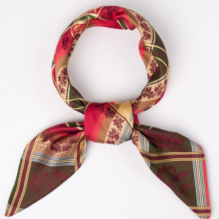 EUFEMIA SILKESKJERF, 70X70 CM