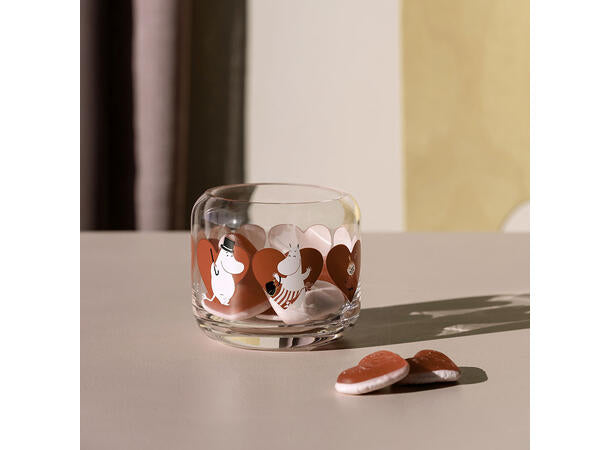 Mummi telysholder hjerte, 8cm